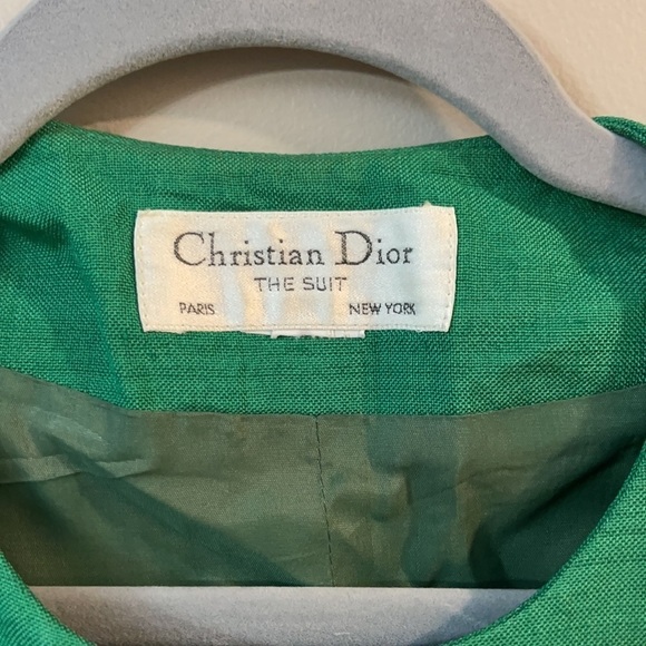 Vintage Christian Dior Blazer and Skirt Set - Picture 2 of 11